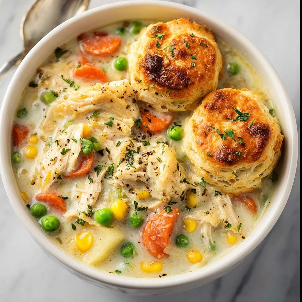 Easy Slow Cooker Chicken Pot Pie Recipe - Recipe Image