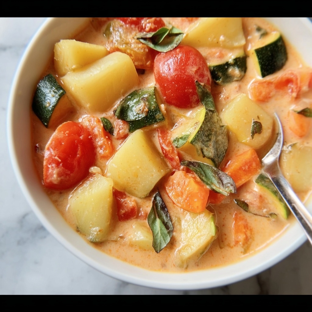 Summer Vegetable Stew Recipe - Recipe Image