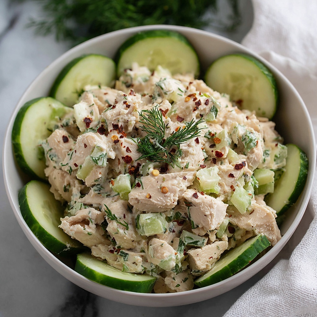 Cucumber Tuna Salad Recipe - Recipe Image