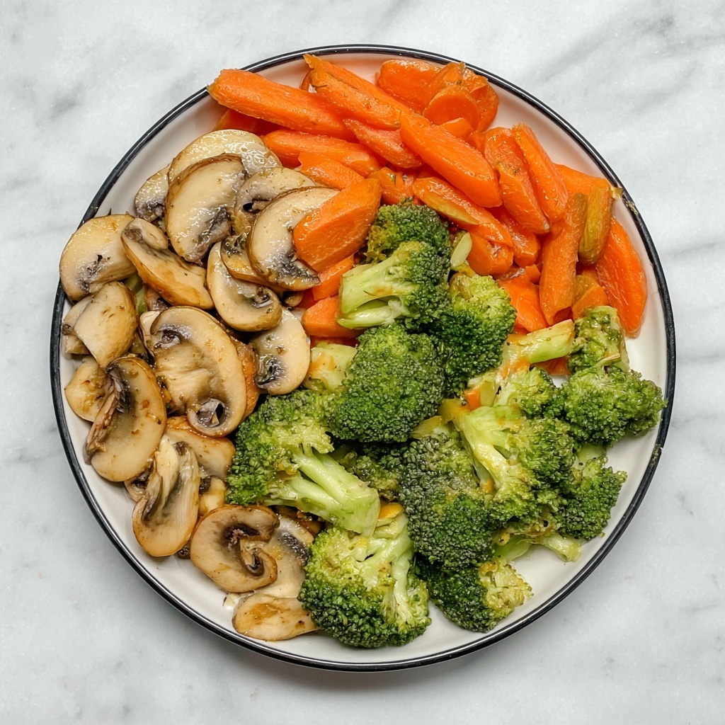 Broccoli, Carrot, and Mushroom Stir-Fry Recipe - Recipe Image