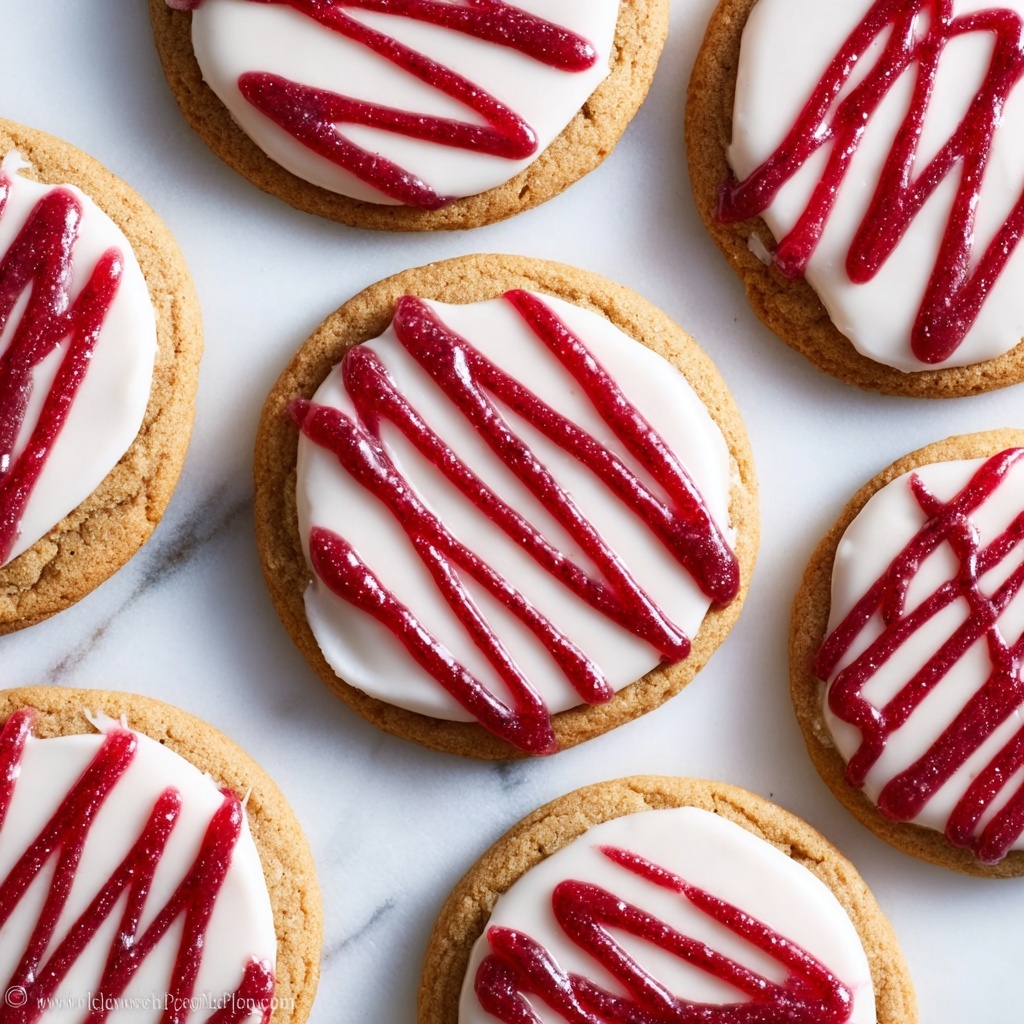 Raspberry Cheesecake Cookie Swirls Recipe - Recipe Image