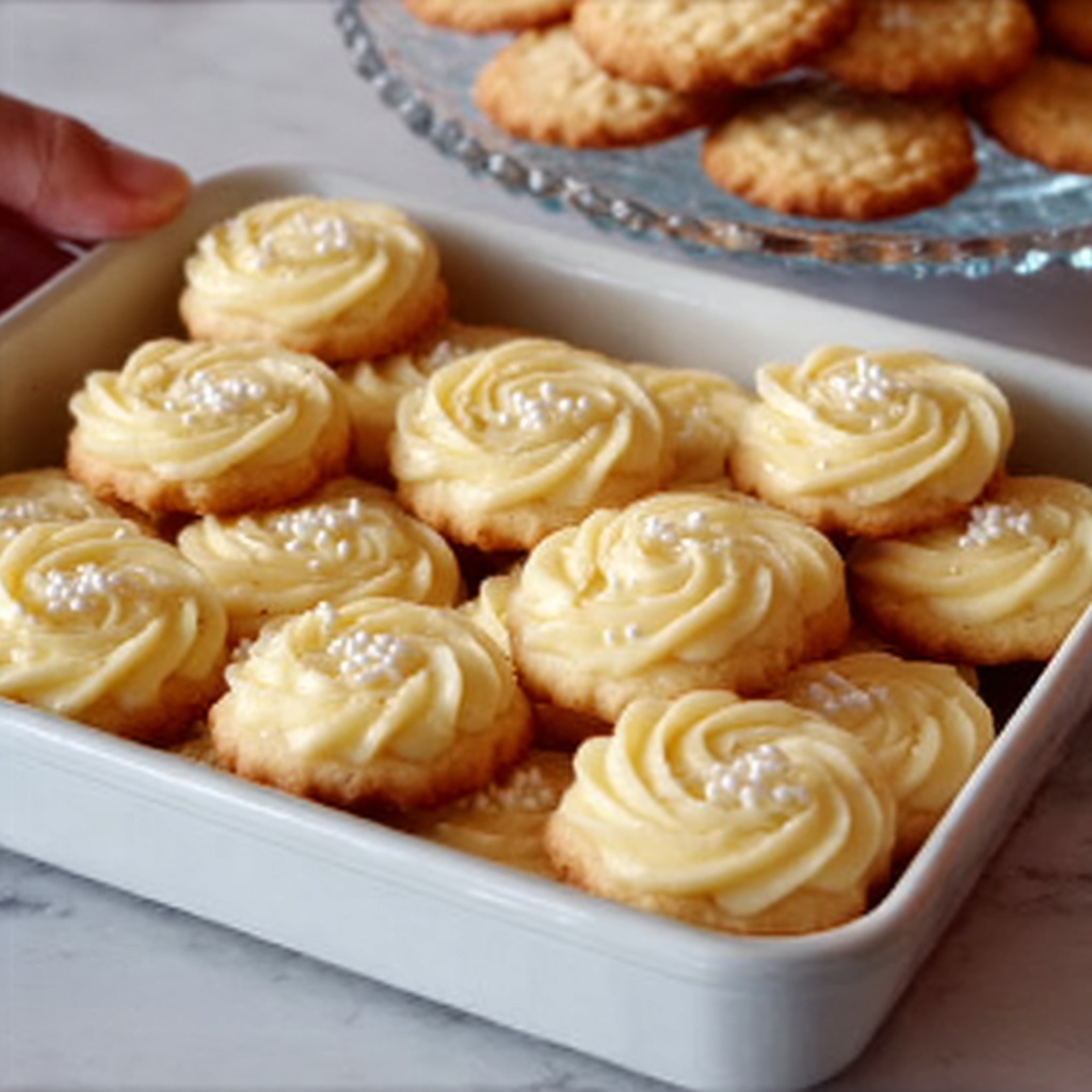 World's Best Butter Cookies Recipe - Recipe Image