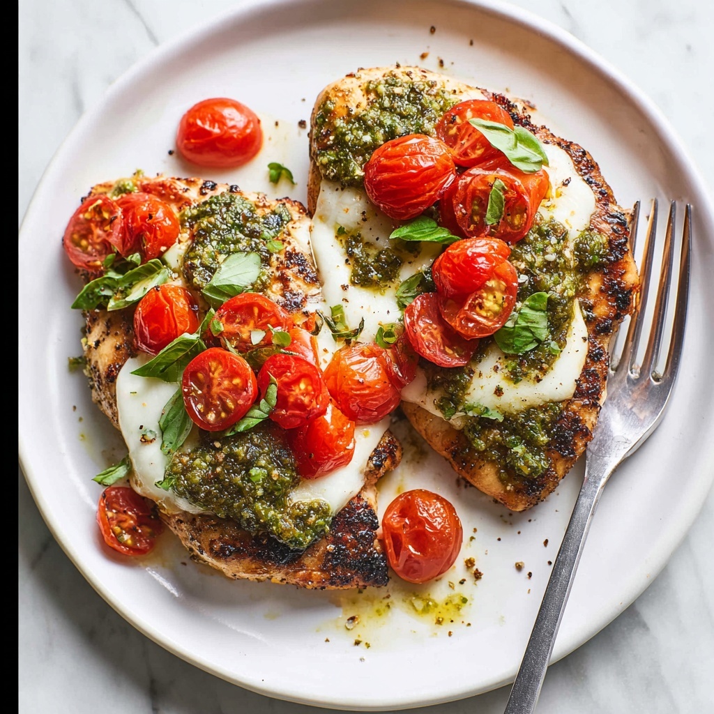 Grilled Chicken Margherita Recipe - Recipe Image