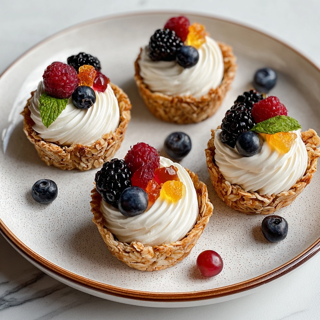 Healthy Breakfast Granola Cups Recipe - Recipe Image
