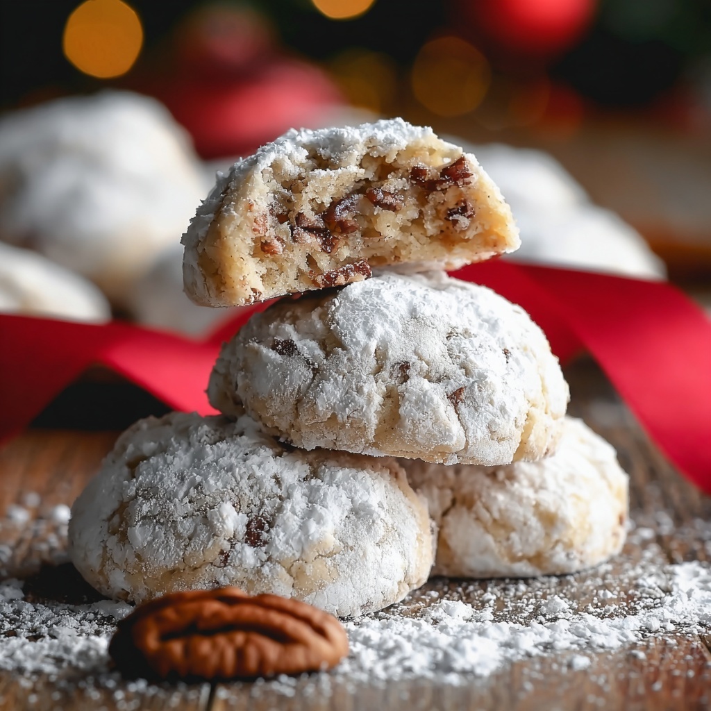 Old-Fashioned Snowball Cookies Recipe - Recipe Image