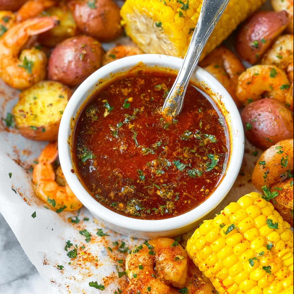 Cajun Garlic Butter Sauce Recipe - Recipe Image