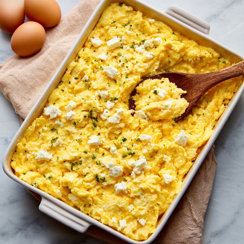 Baked Scrambled Eggs Recipe - Recipe Image