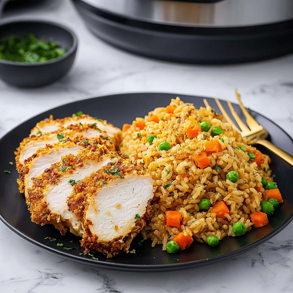 Instant Pot Chicken and Rice Recipe - Recipe Image