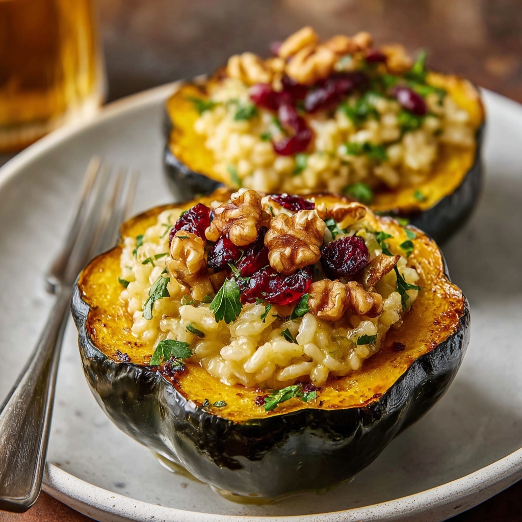 Chaos Cake Pumpkin Orzo Acorn Recipe - Recipe Image