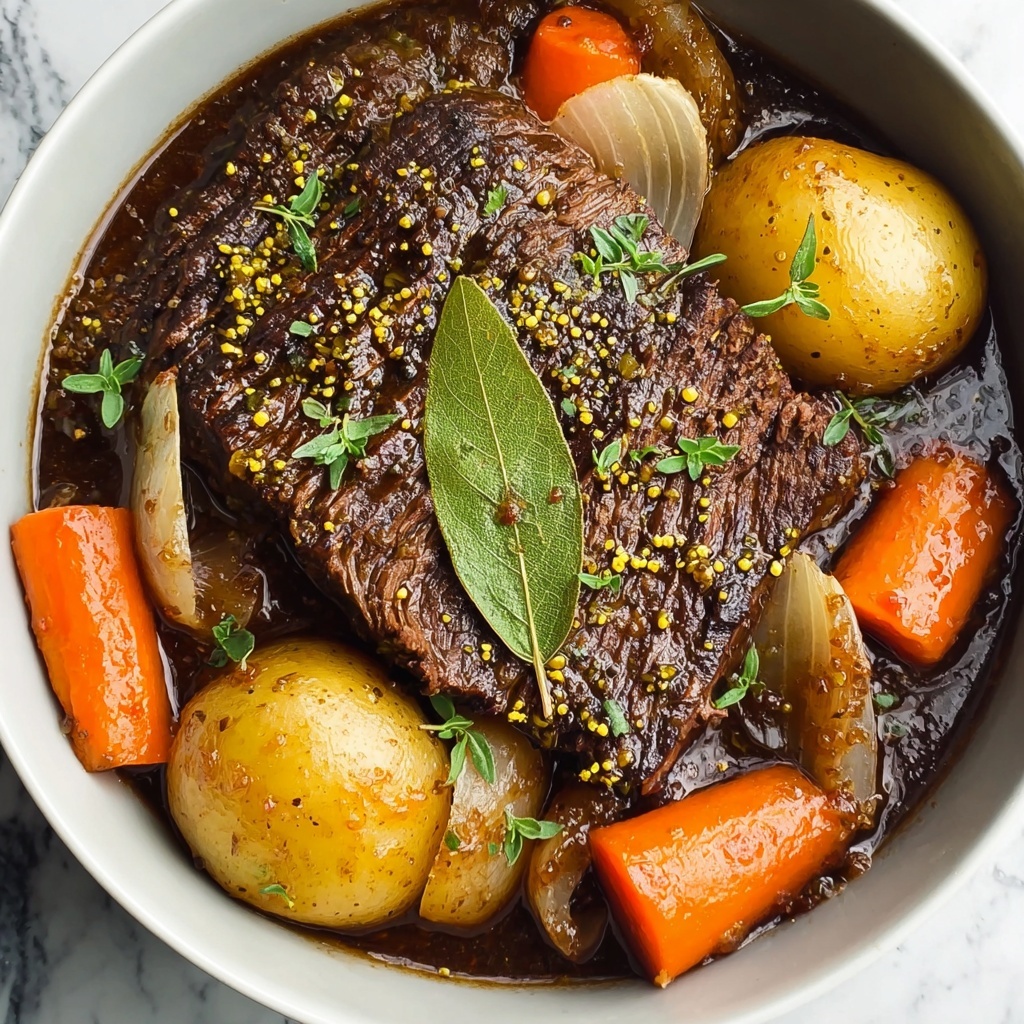 Sauerbraten German Pot Roast Recipe - Recipe Image
