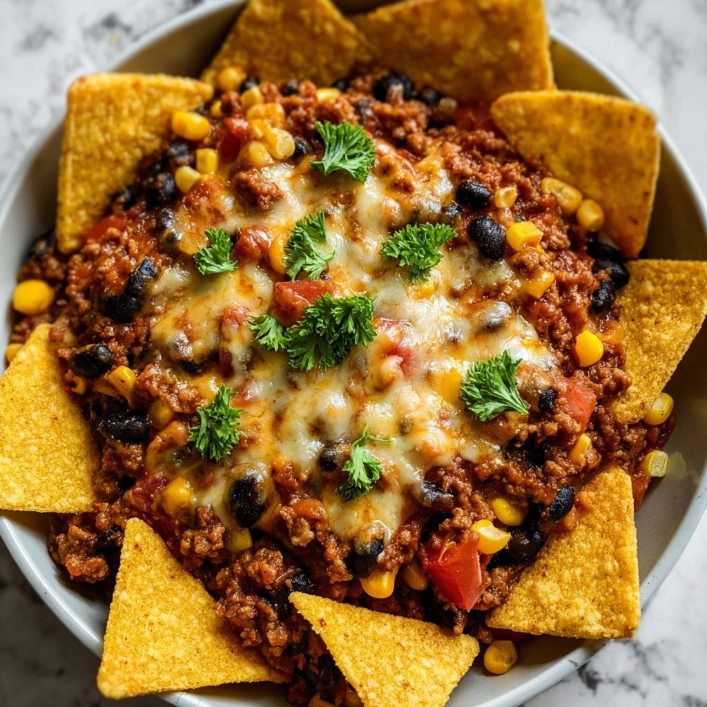 Crockpot Taco Casserole Recipe - Recipe Image