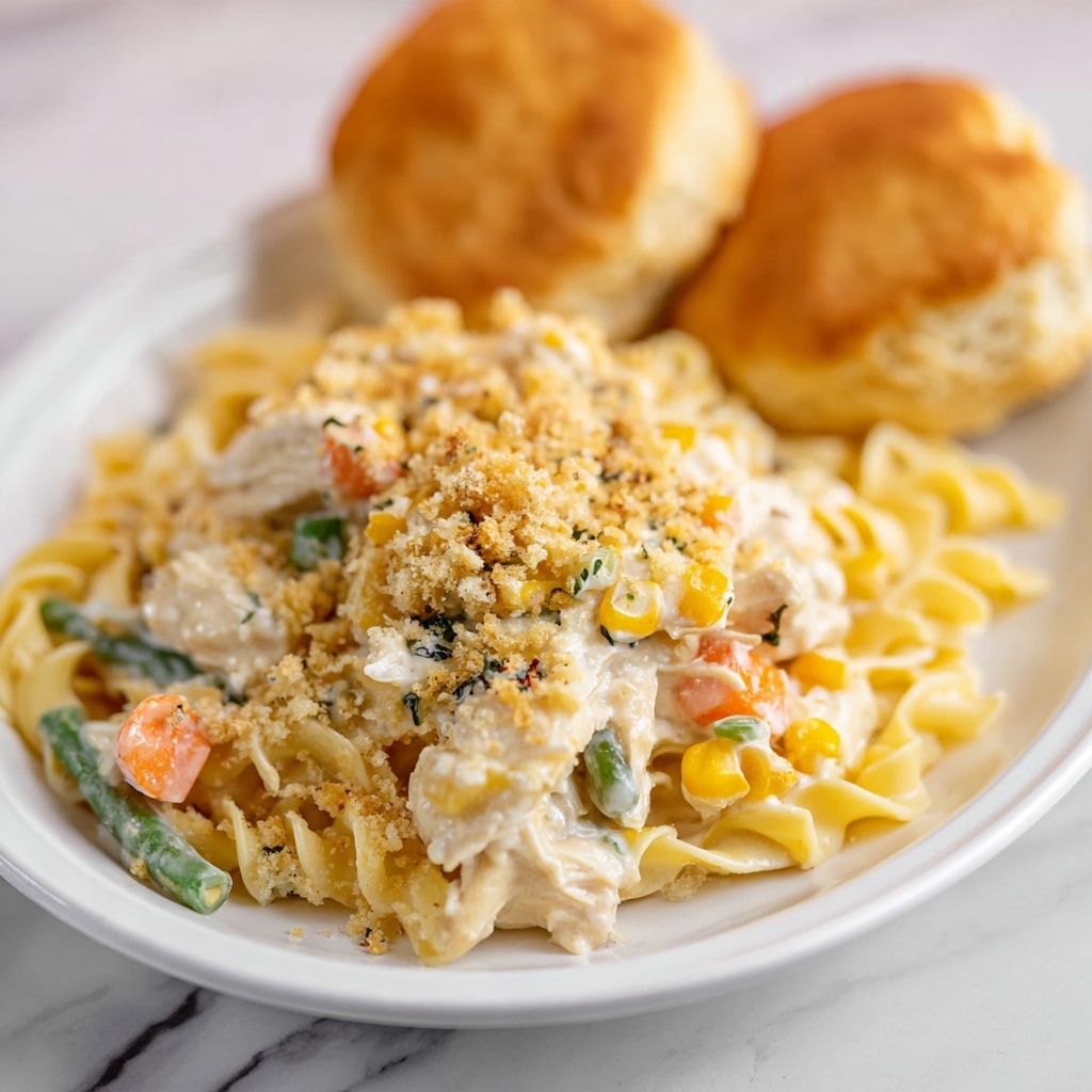 Chicken Pot Pie Casserole Recipe - Recipe Image