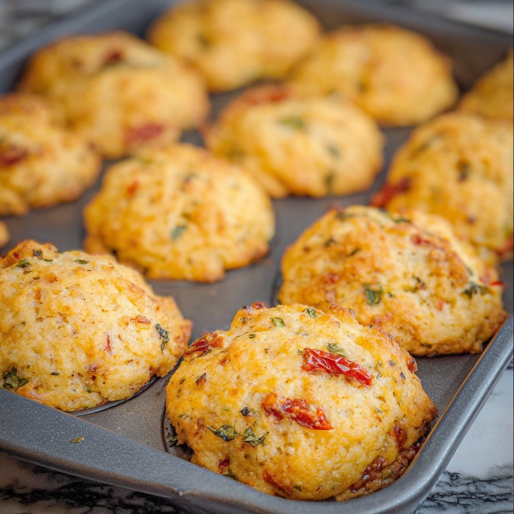 Rotel Sausage Cream Cheese Drop Biscuits Recipe - Recipe Image