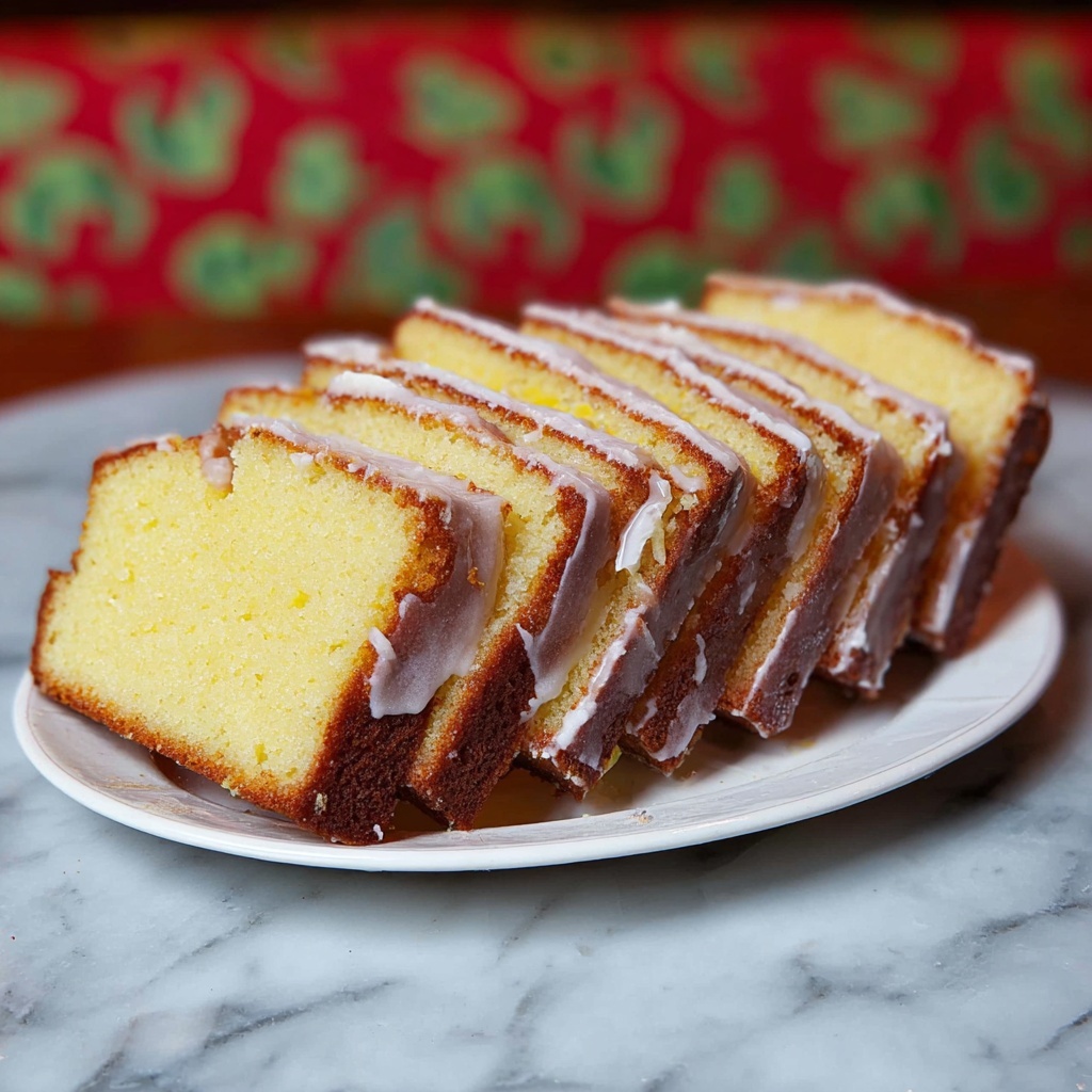 Eggnog Pound Cake Recipe - Recipe Image