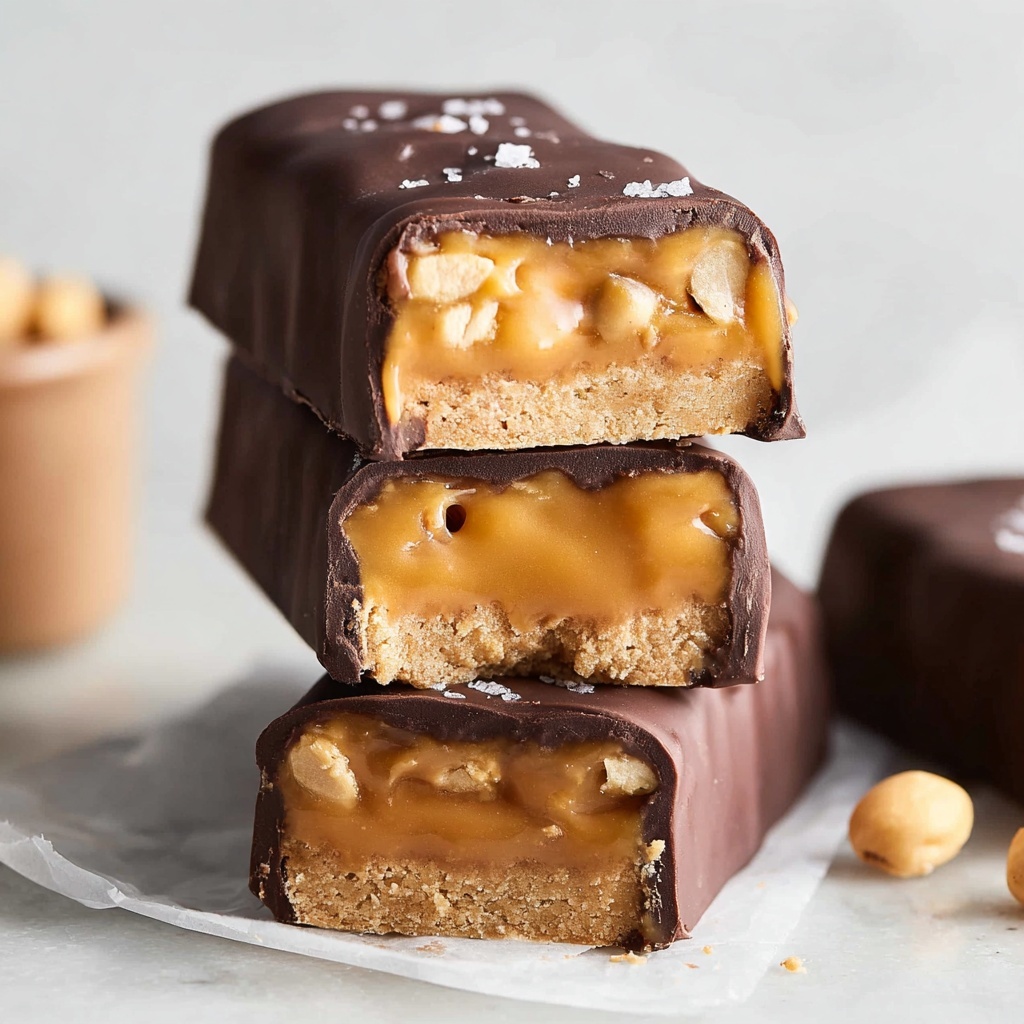 Vegan Snickers Bars Recipe - Recipe Image