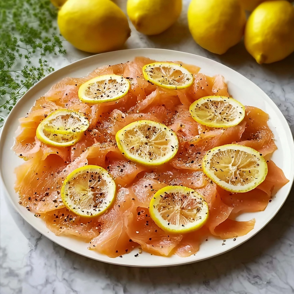 Carpaccio Di Salmone Recipe - Recipe Image