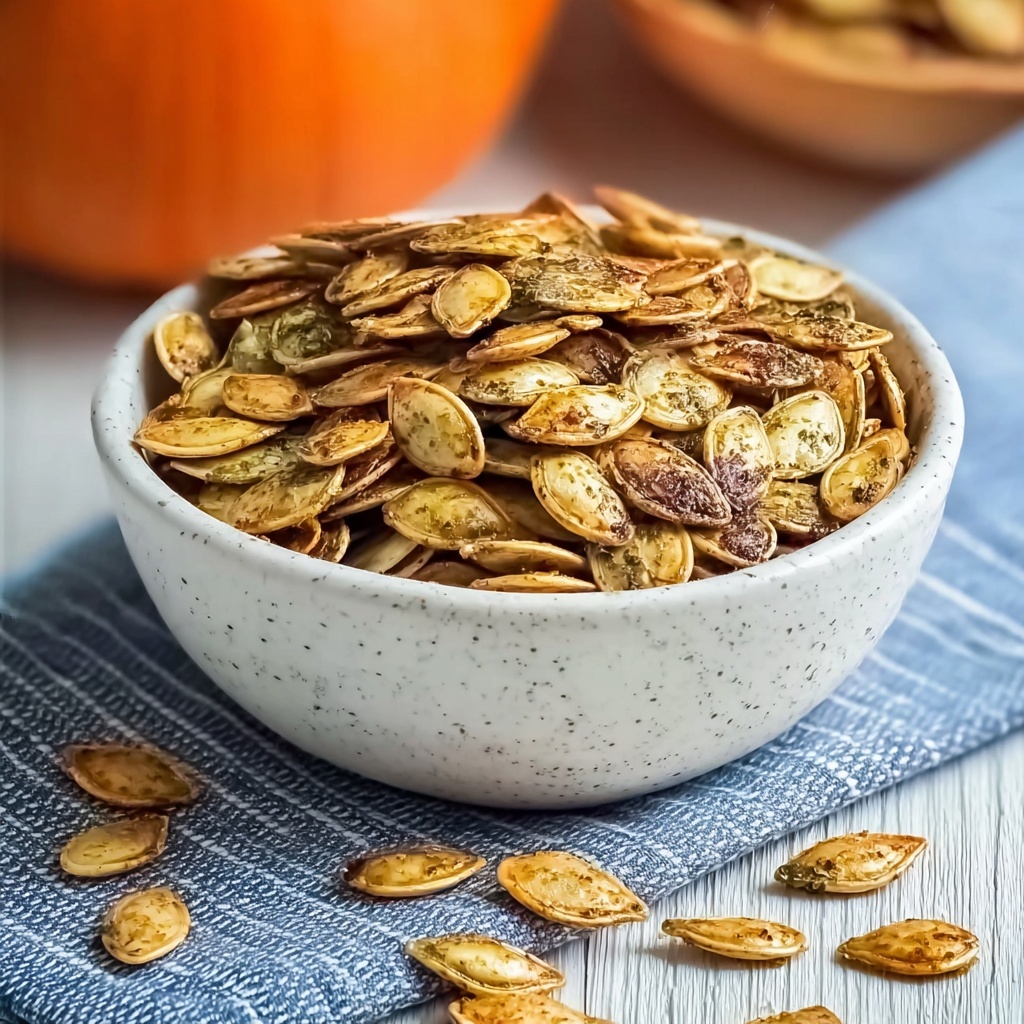 Cajun Roasted Pumpkin Seeds Recipe - Recipe Image