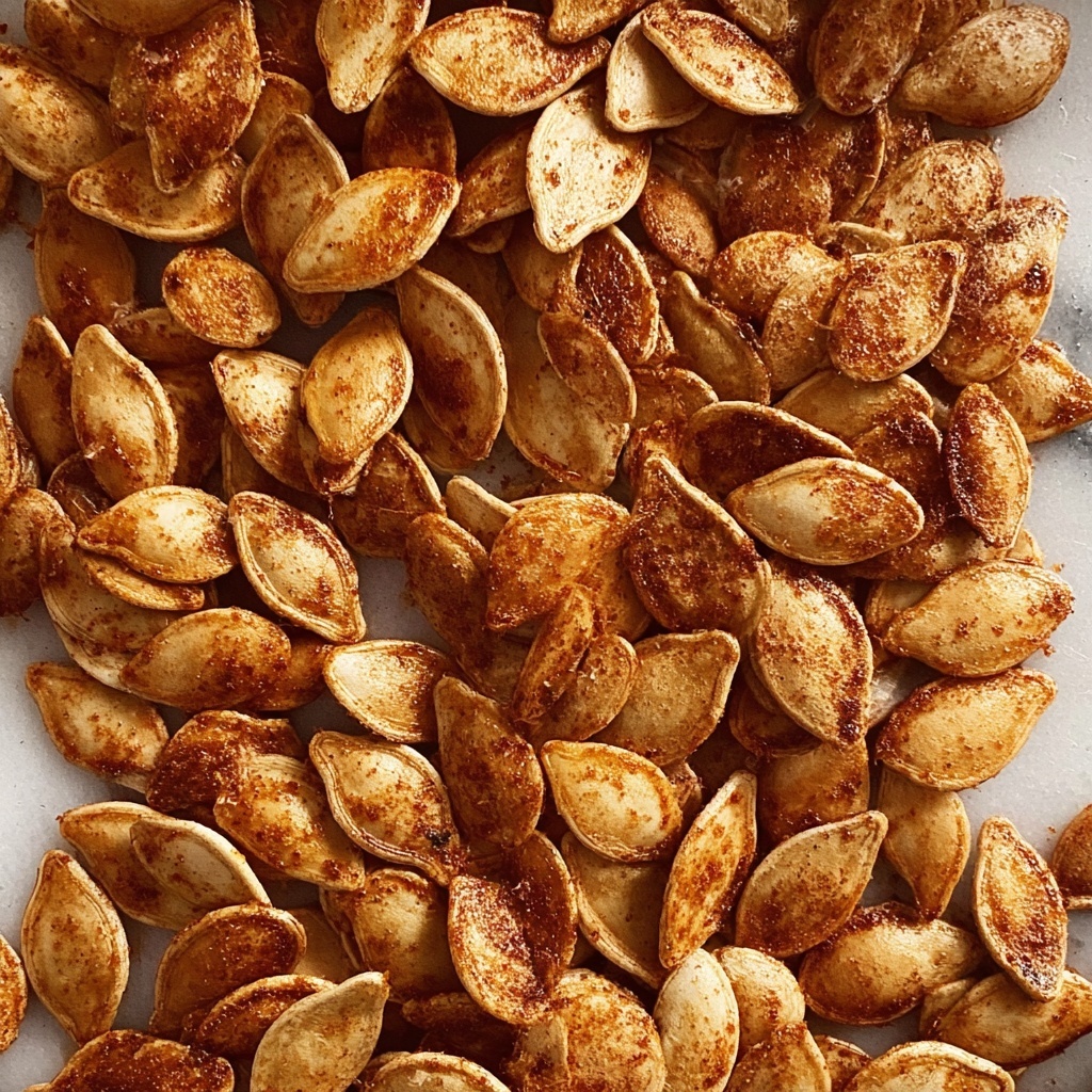 Cinnamon Sugar Pumpkin Seeds Recipe - Recipe Image