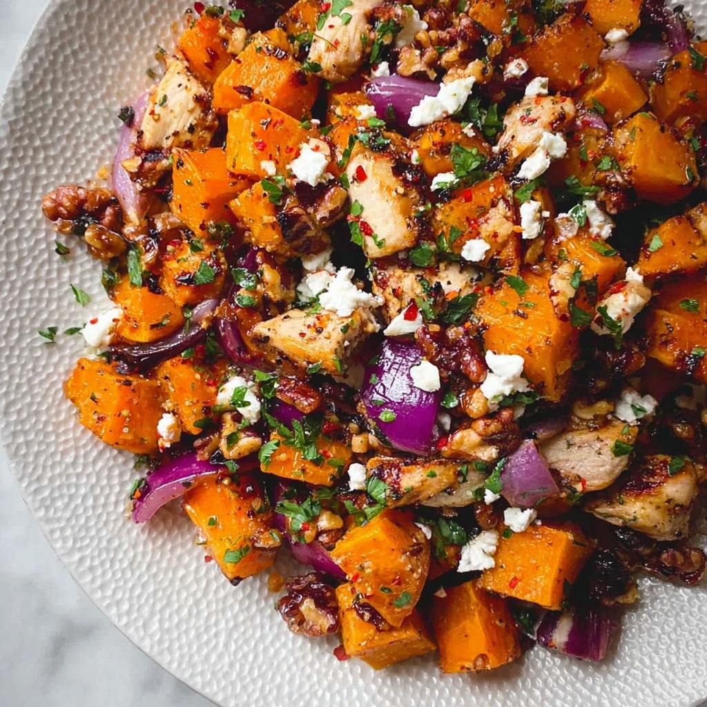 Maple Roasted Pumpkin with Walnuts and Feta Recipe - Recipe Image