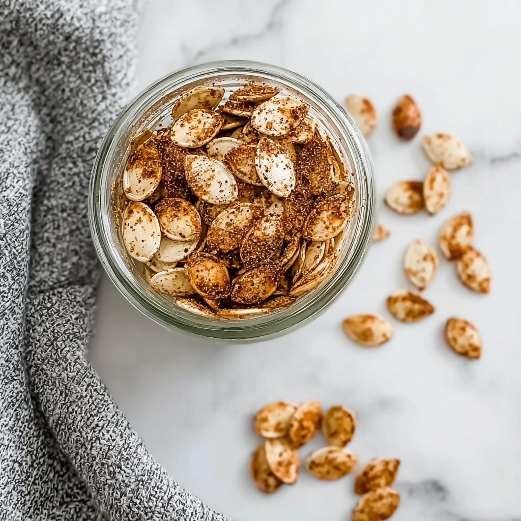 Chili Roasted Pumpkin Seeds Recipe - Recipe Image