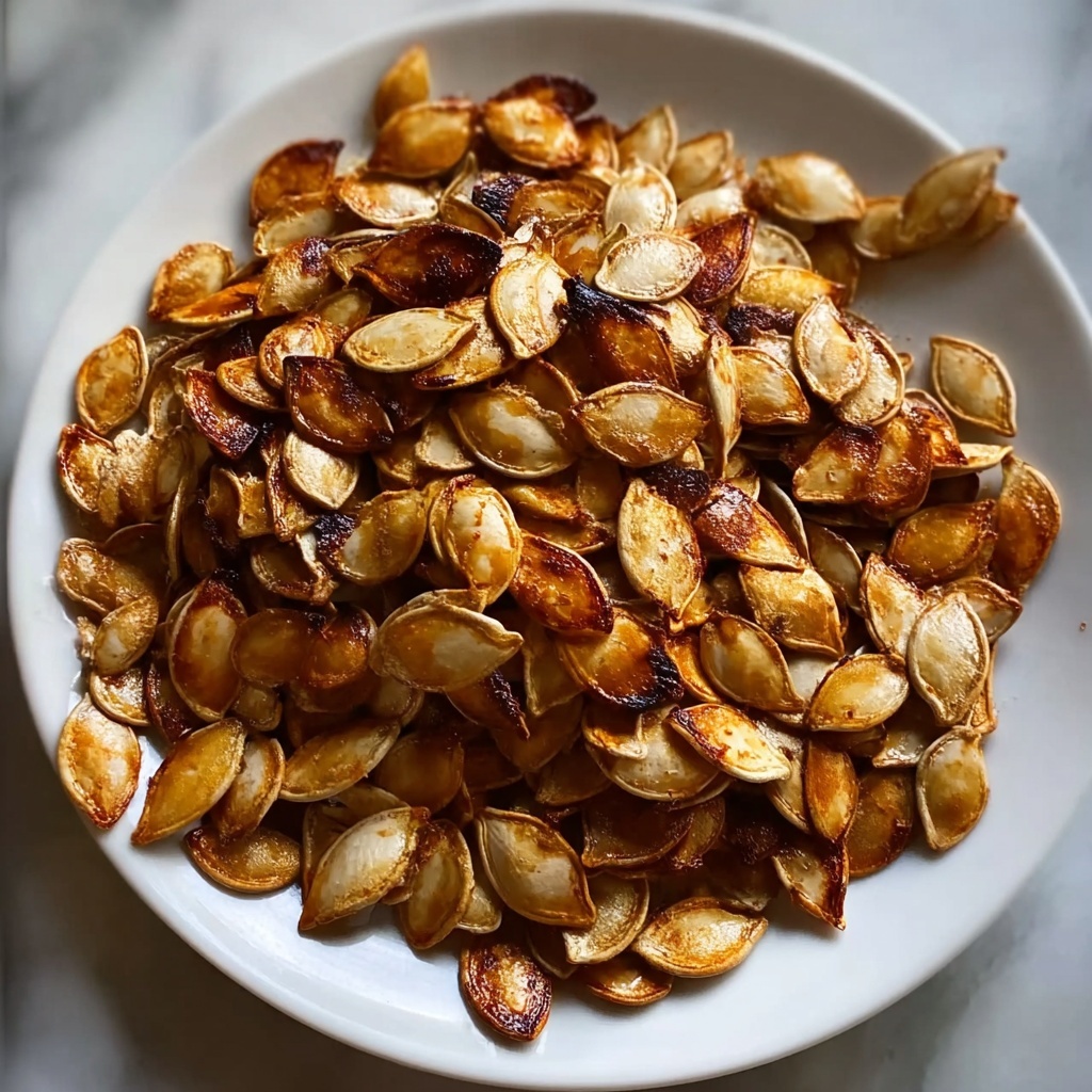 Sweet and Salty Roasted Pumpkin Seeds Recipe - Recipe Image