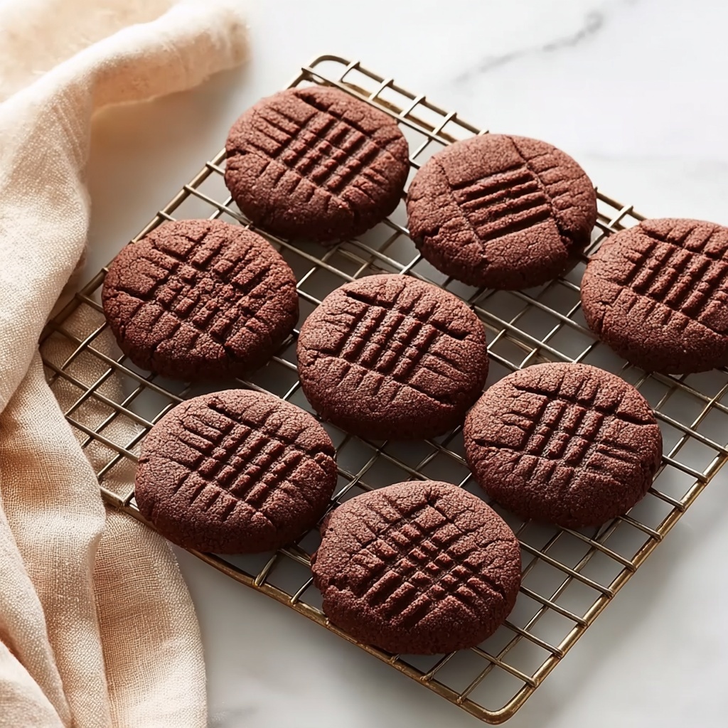 Chocolate Peanut Butter Cookies Recipe - Recipe Image