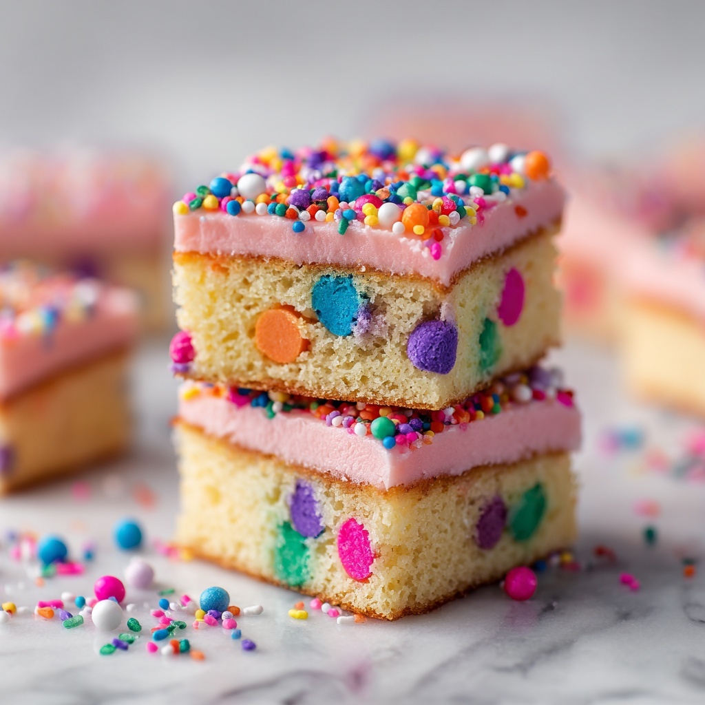 Easy Frosted Sugar Cookie Bars Recipe - Recipe Image