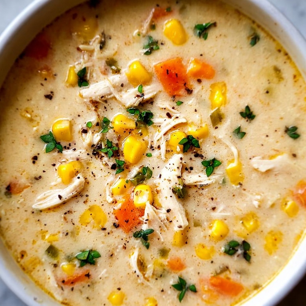 Crockpot Chicken Corn Chowder Recipe - Recipe Image