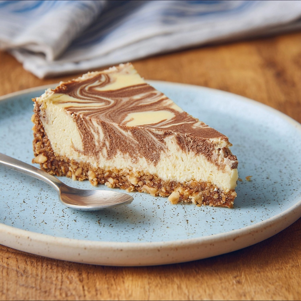 Cacao and Peanut Swirl Cake Recipe - Recipe Image