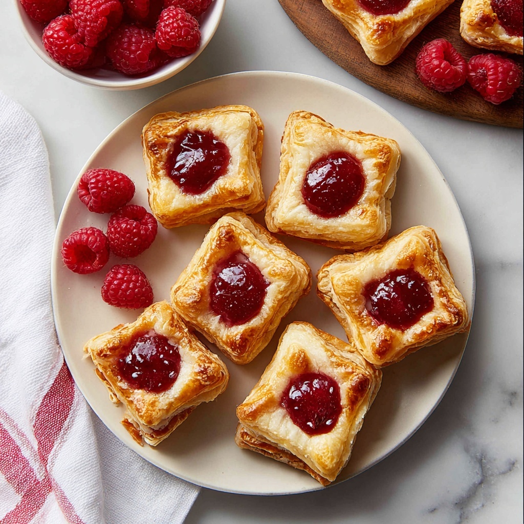 Raspberry Cream Cheese Bites Recipe - Recipe Image