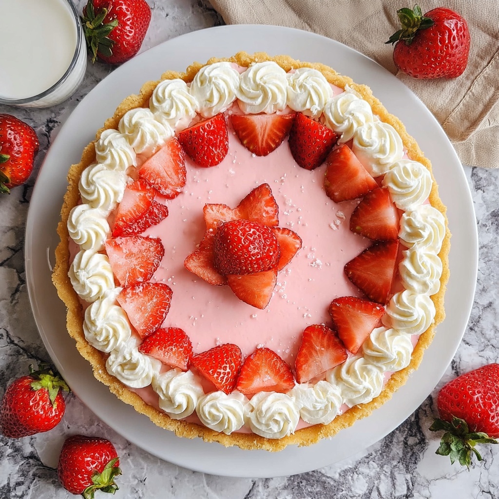 Whipped Strawberry Tart Recipe - Recipe Image