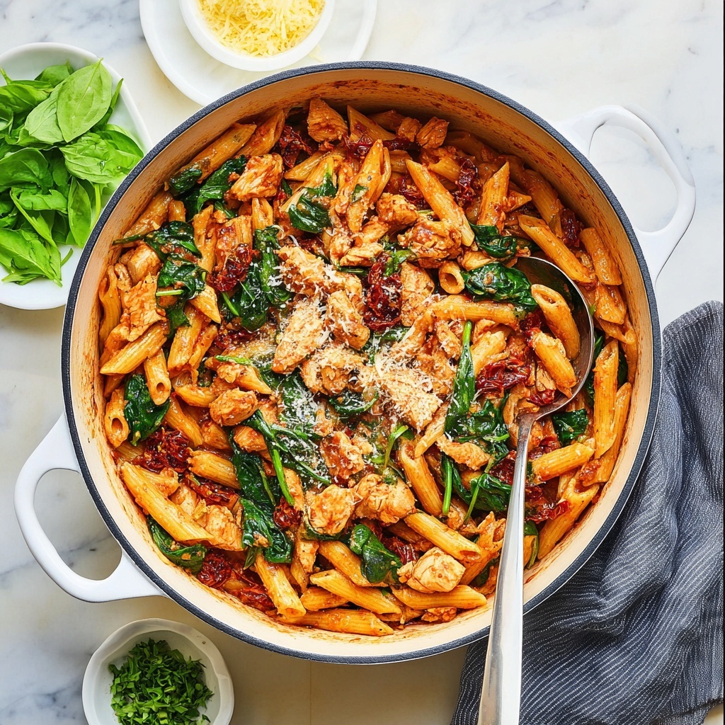 Creamy Marry Me Chicken Pasta Recipe - Recipe Image