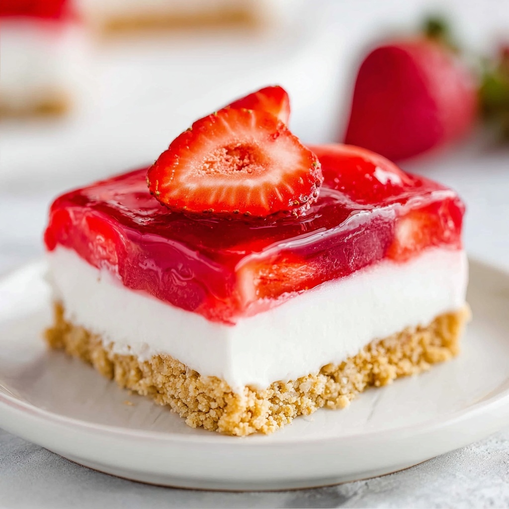 Strawberry Pretzel Salad Recipe - Recipe Image