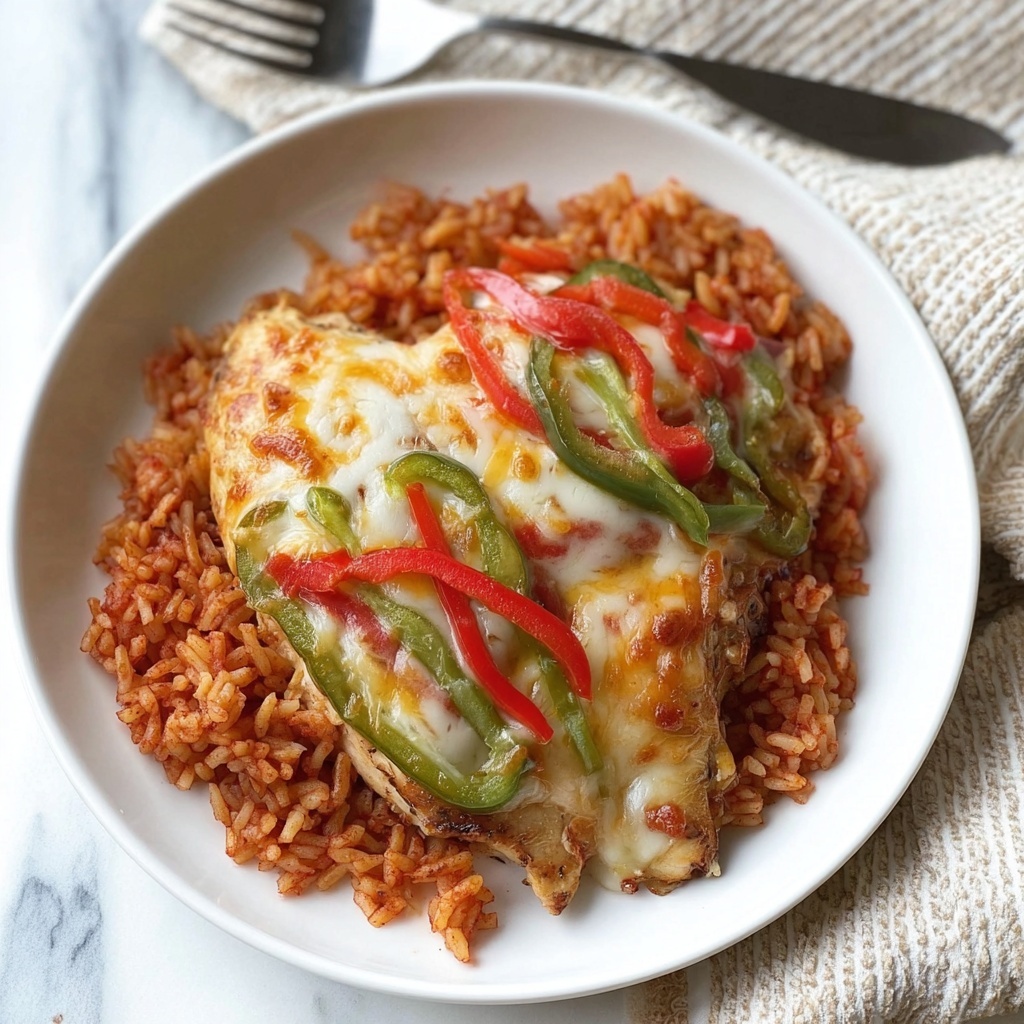 Cheesy Baked Fajita Chicken Recipe - Recipe Image