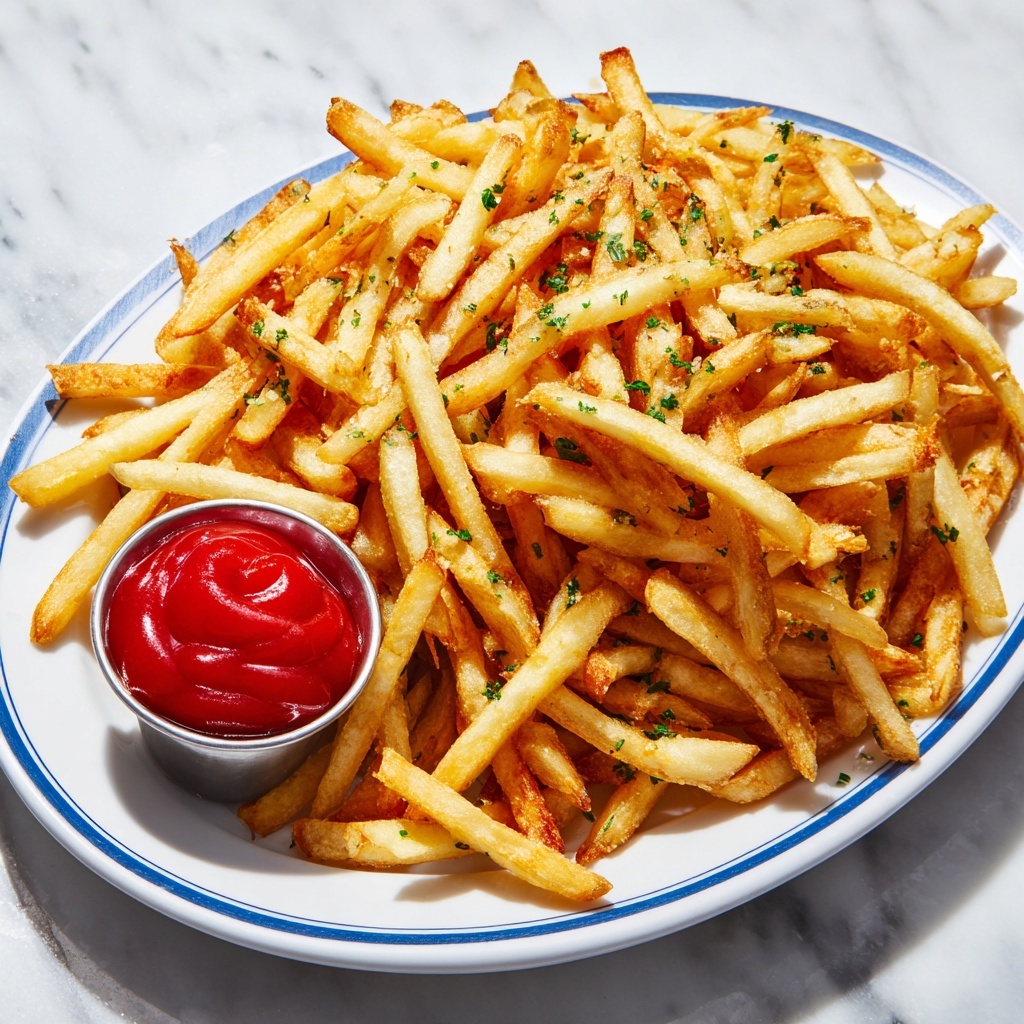 Zesty Shoestring Fries Recipe - Recipe Image