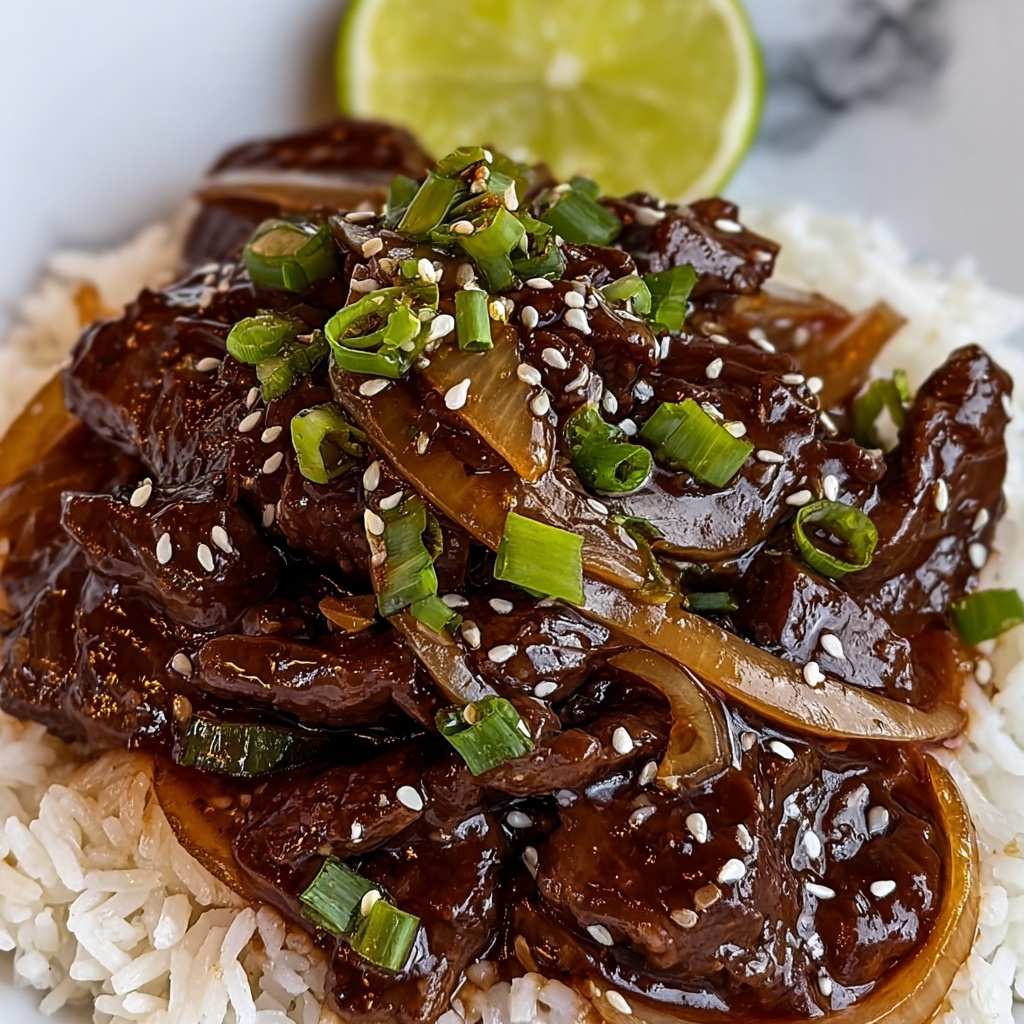 Honey Garlic Lamb with Pickled Cucumber Recipe - Recipe Image