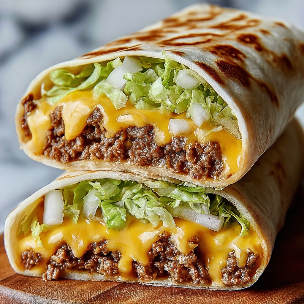 Big Mac Wraps Recipe - Recipe Image