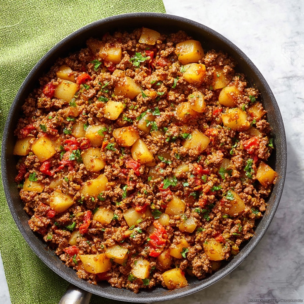 Picadillo Con Papas Recipe - Recipe Image