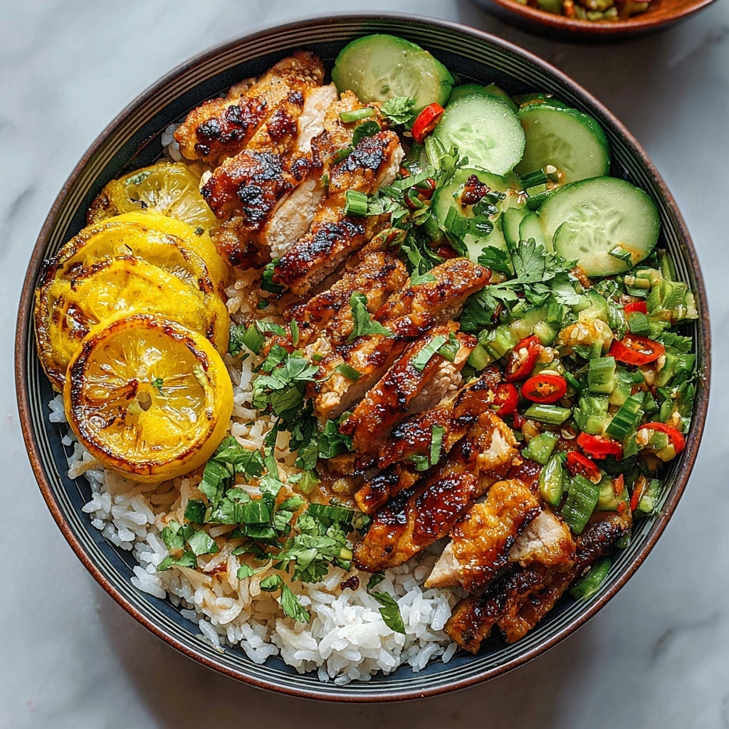 Chili Crisp Chicken Bowls Recipe - Recipe Image
