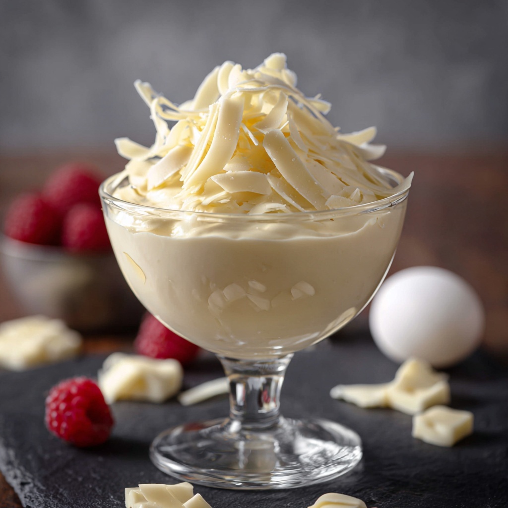 White Chocolate Mousse Recipe - Recipe Image