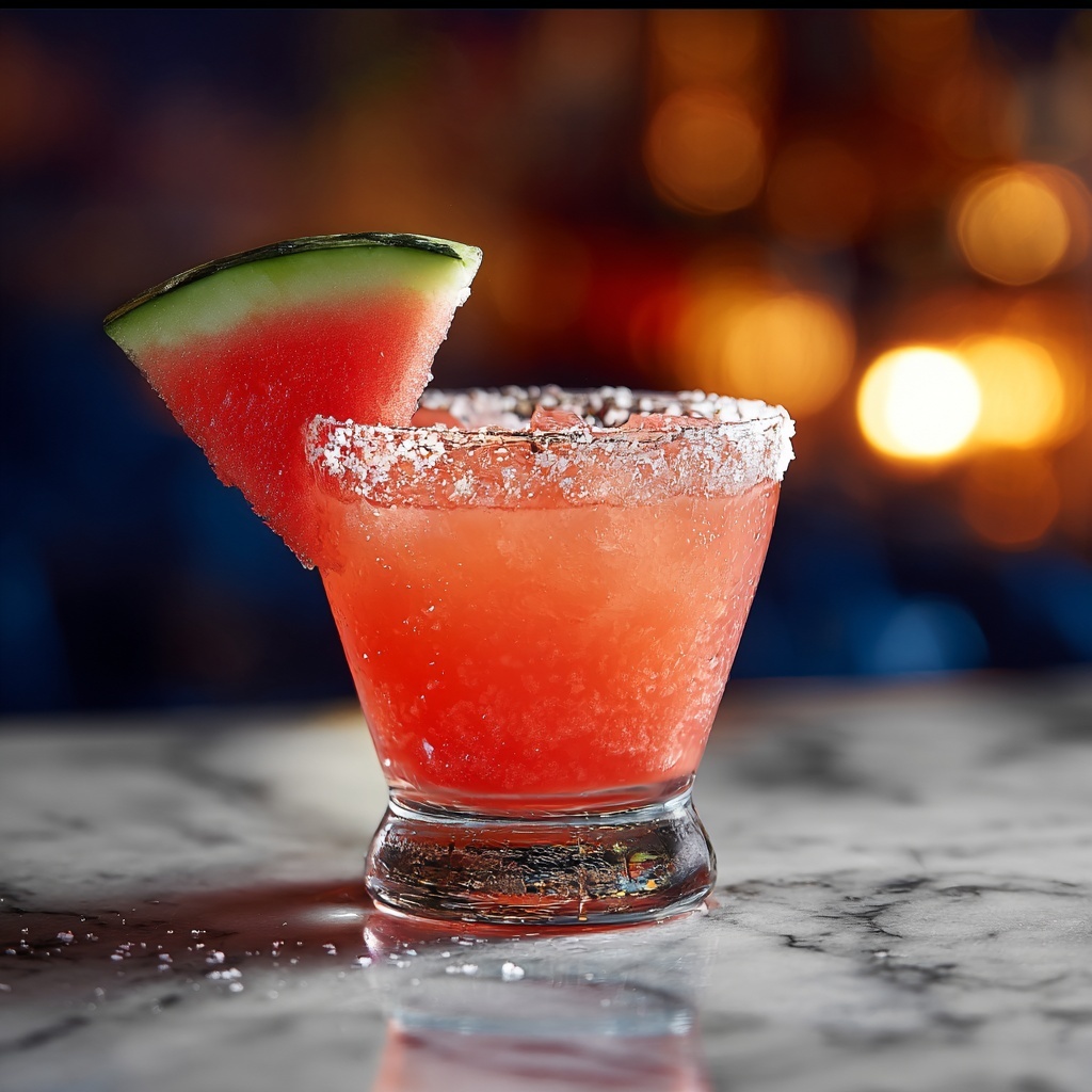 Watermelon Margarita Recipe - Recipe Image
