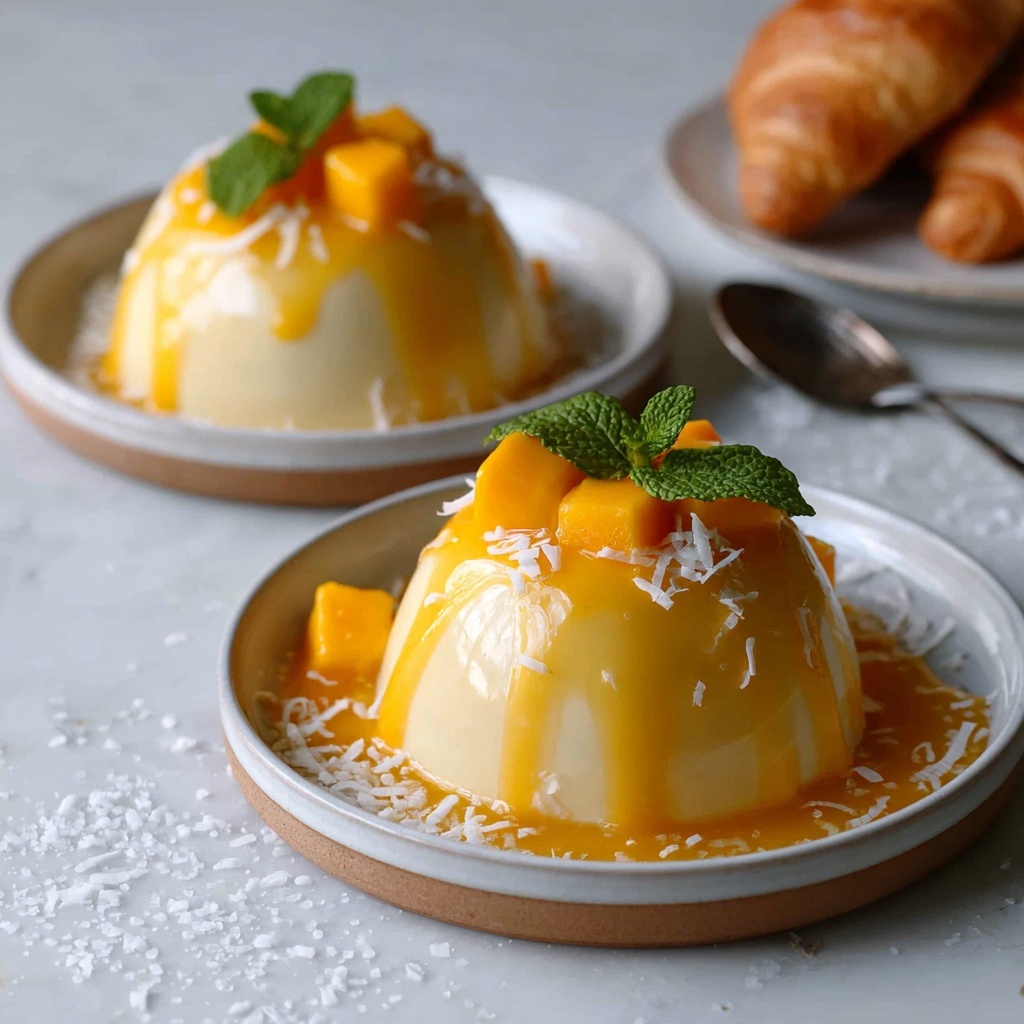 Mango Pudding Recipe - Recipe Image