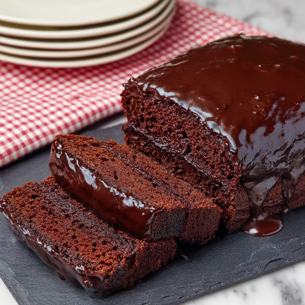 Hot Fudge Brownie Bread Recipe - Recipe Image