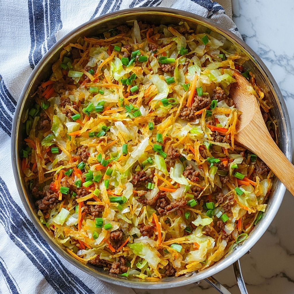 Egg Roll Stir Fry Recipe - Recipe Image