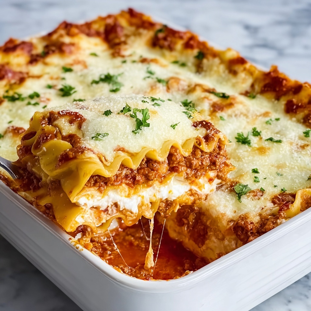 Buffalo Chicken Lasagna Recipe - Recipe Image