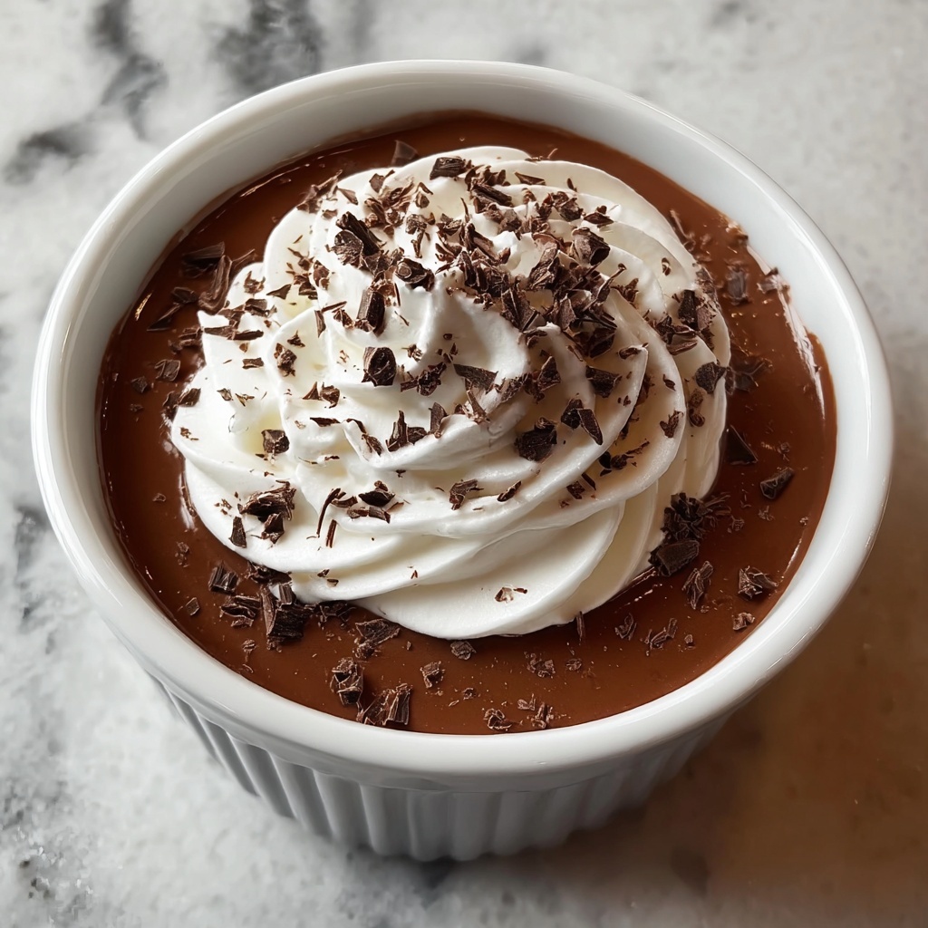 Creamy Chocolate Pot de Crème Recipe - Recipe Image