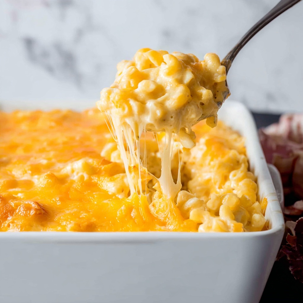 Five Cheese Baked Macaroni and Cheese Recipe - Recipe Image