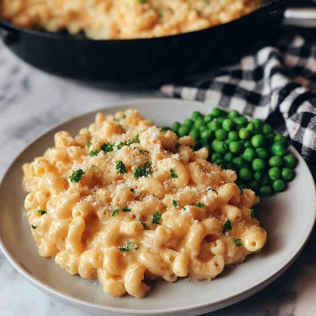 Parmesan Garlic Chicken Mac and Cheese Recipe - Recipe Image