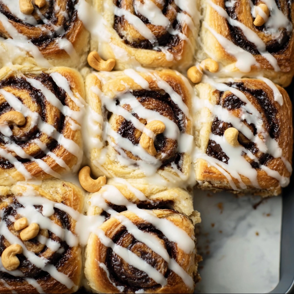 Chocolate-Hazelnut Swirl Rolls Recipe - Recipe Image