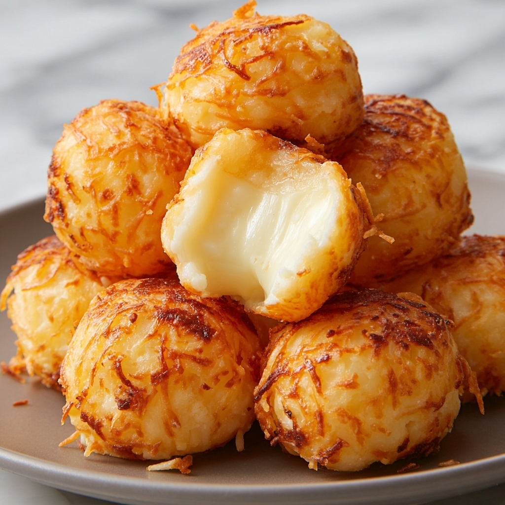 Mashed Potato Cheese Puffs Recipe - Recipe Image